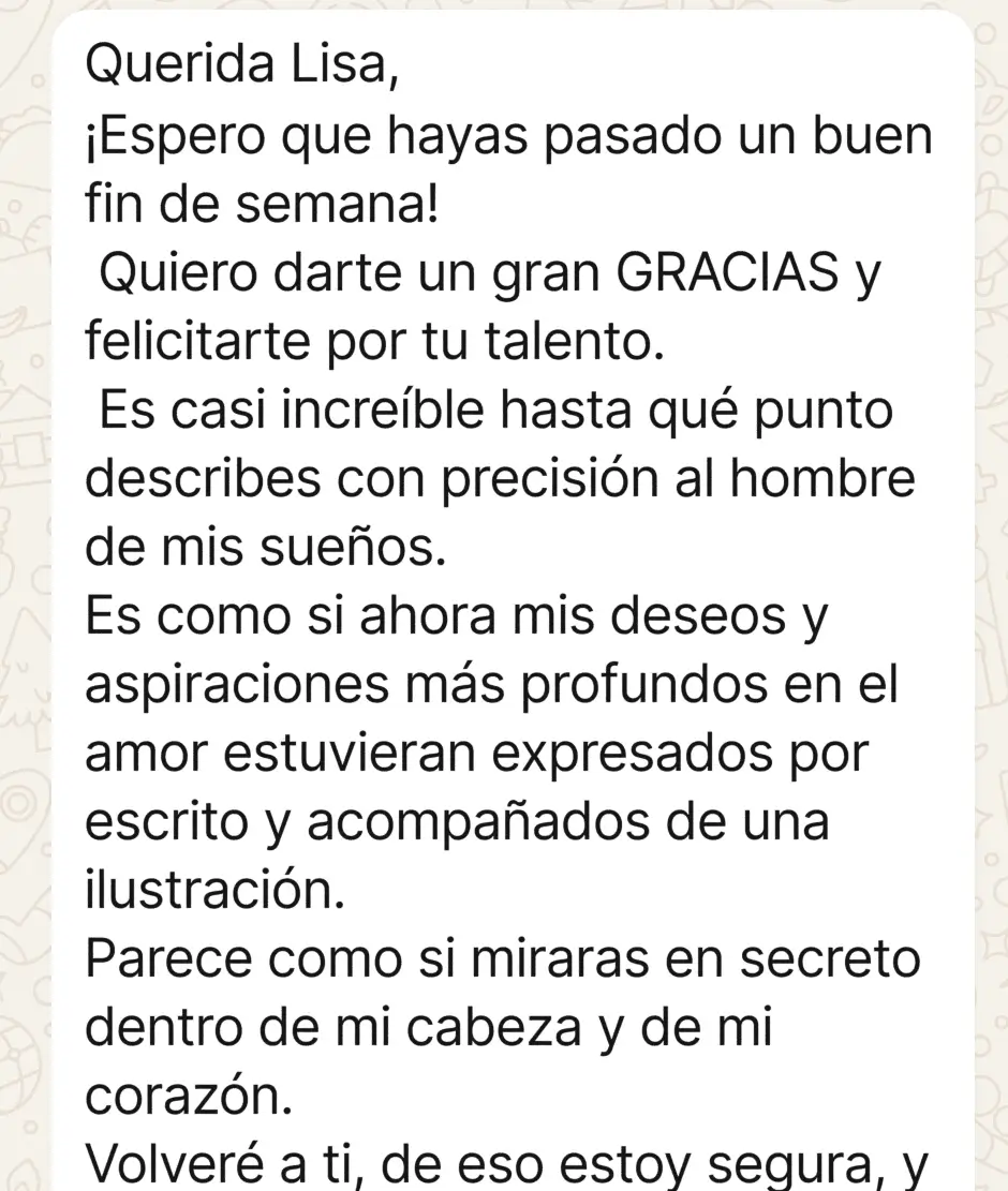 Lo que mis clientas dicen sobre mi trabajo: 10