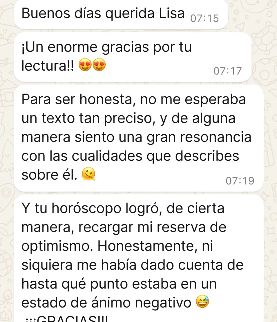 Lo que mis clientas dicen sobre mi trabajo: 7