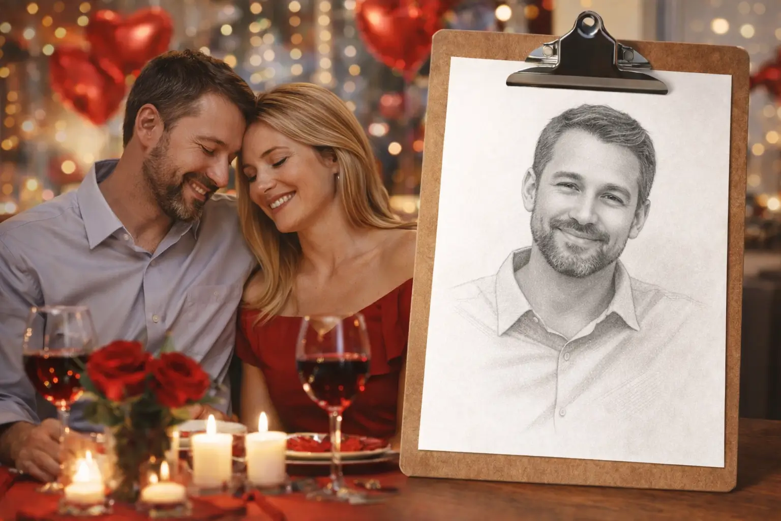 Ejemplo de dibujo de alma gemela